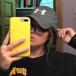 Under armour gray hat
